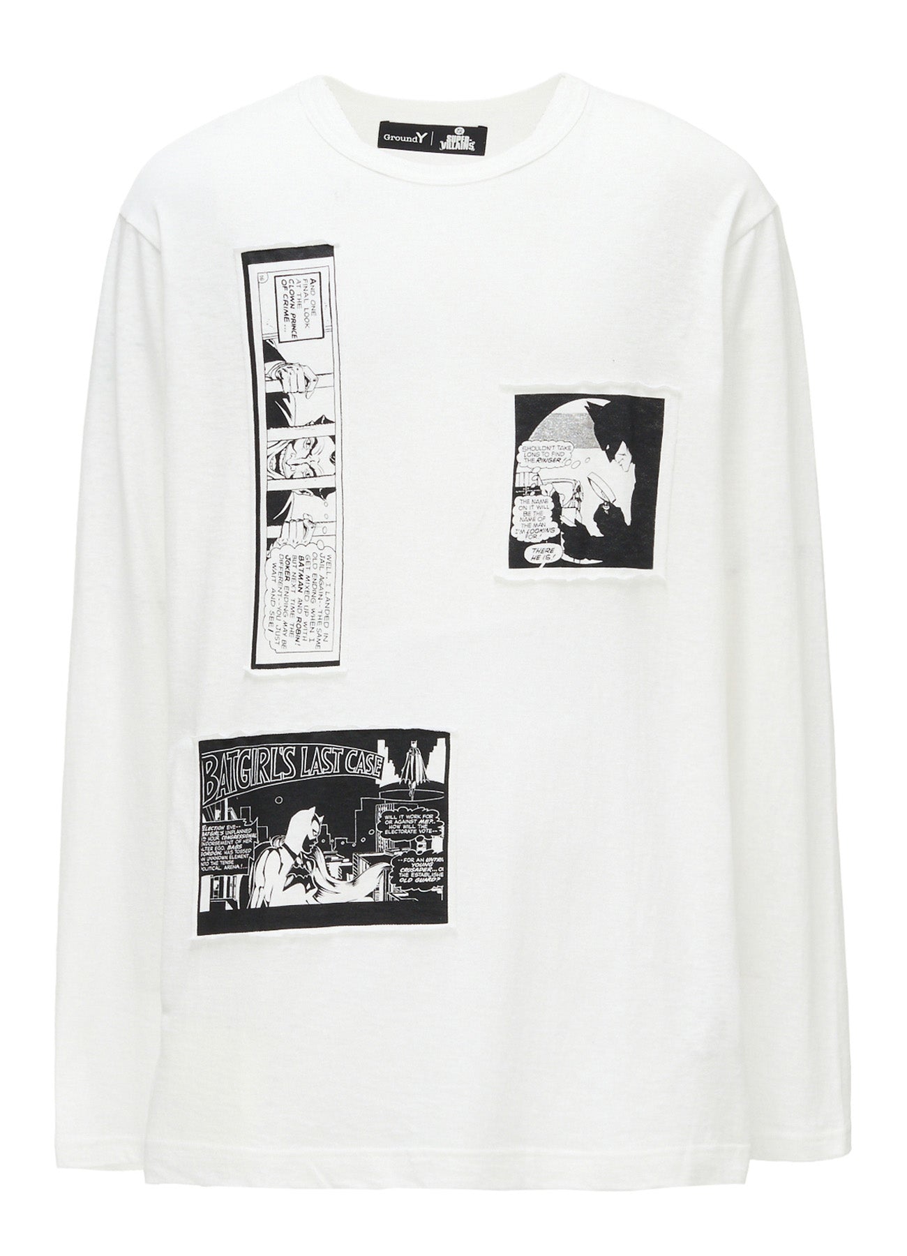 DC SUPER-VILLAINS PATCHWORK T-SHIRT – THE SHOP YOHJI YAMAMOTO