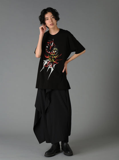 Ground Y×Taro Okamoto Graphic T-shirts "Young Clock Tower"