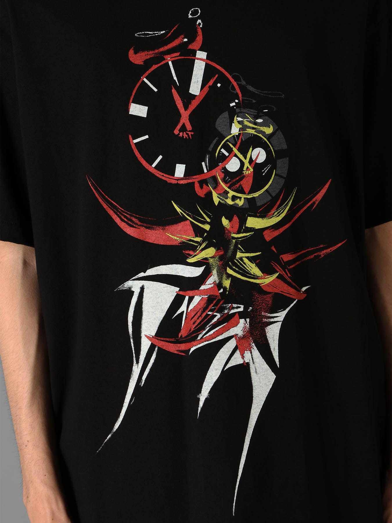 Ground Y×Taro Okamoto Graphic T-shirts "Young Clock Tower"
