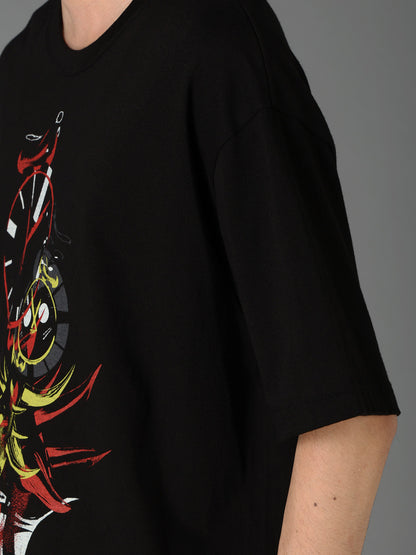 Ground Y×Taro Okamoto Graphic T-shirts "Young Clock Tower"