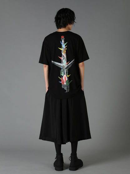 Ground Y×Taro Okamoto Graphic T-shirts "Merry Pole"