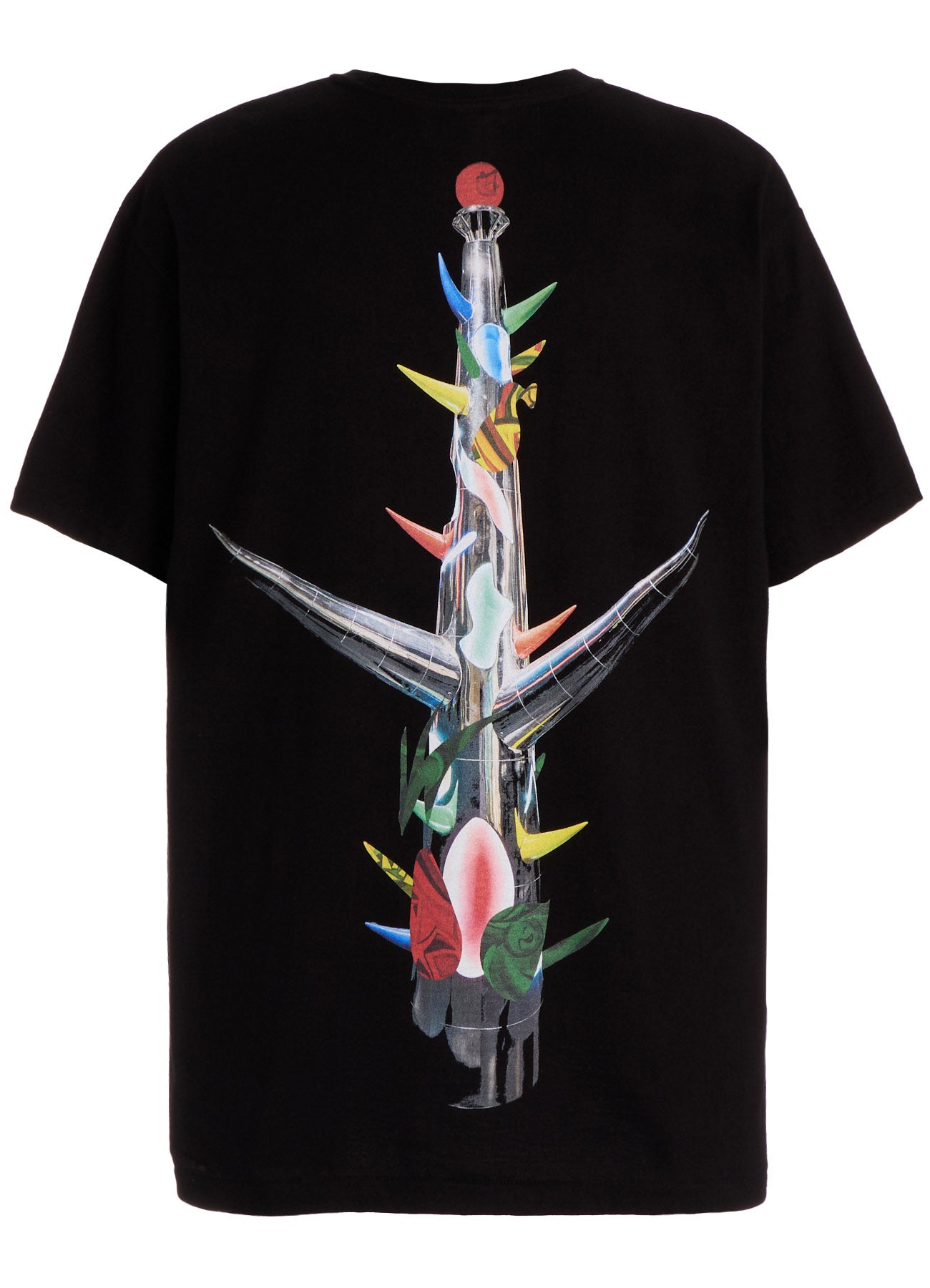 Ground Y×Taro Okamoto Graphic T-shirts "Merry Pole"