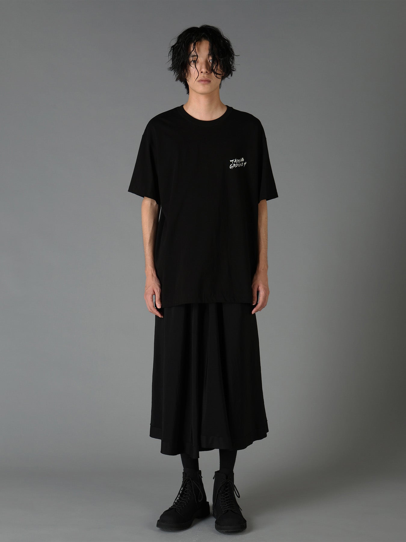 Ground Y×Taro Okamoto Graphic T-shirts "Merry Pole"