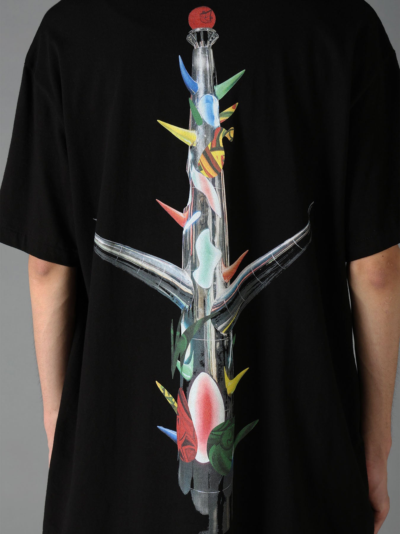 Ground Y×Taro Okamoto Graphic T-shirts "Merry Pole"