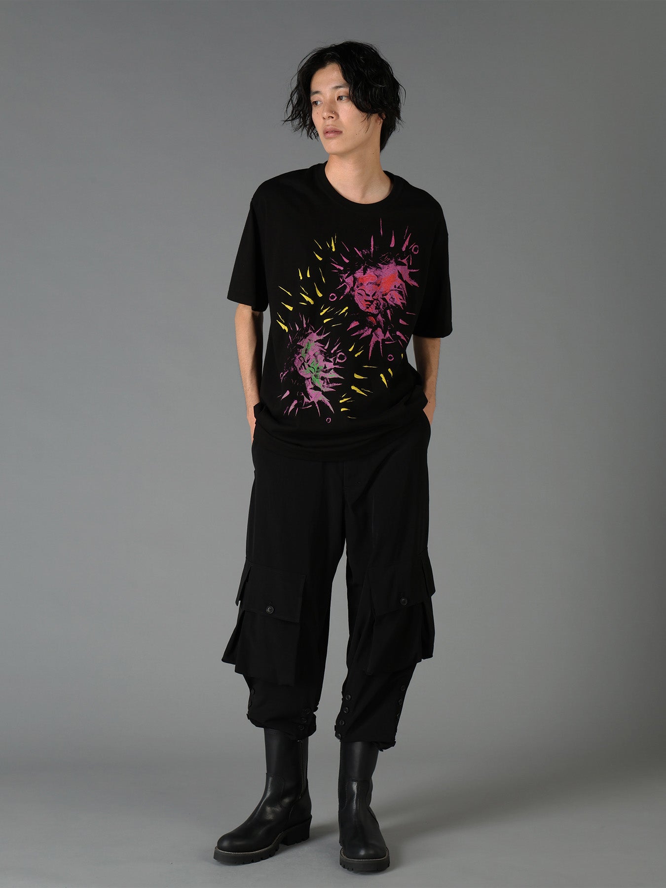 Ground Y×Taro Okamoto Graphic T-shirts "Tower of the ever young sun"