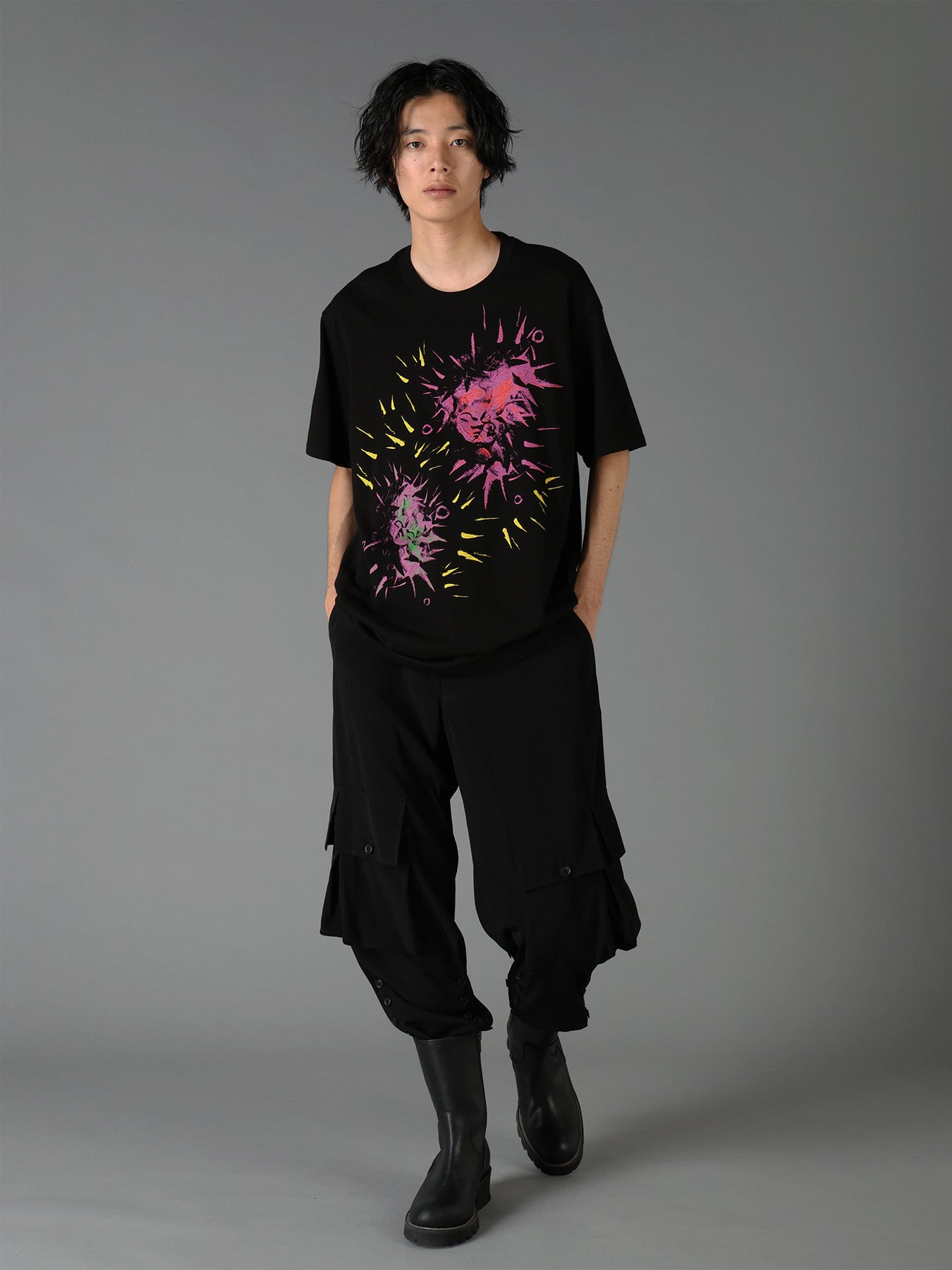 Ground Y×Taro Okamoto Graphic T-shirts "Tower of the ever young sun"