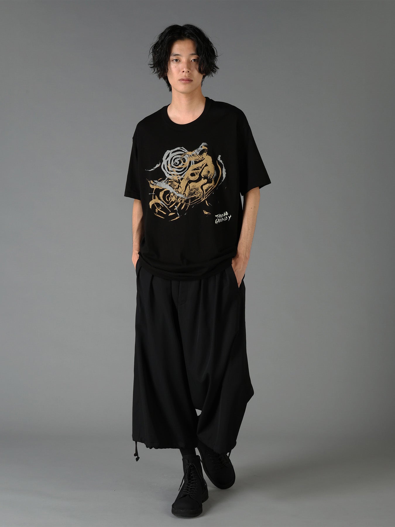 Ground Y×Taro Okamoto Graphic T-shirts "Sapporo Winter Olympics Commemorative Medal"