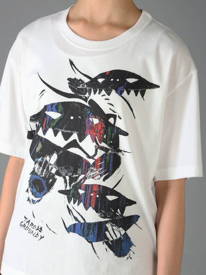 Ground Y×Taro Okamoto Graphic T-shirts "Non"