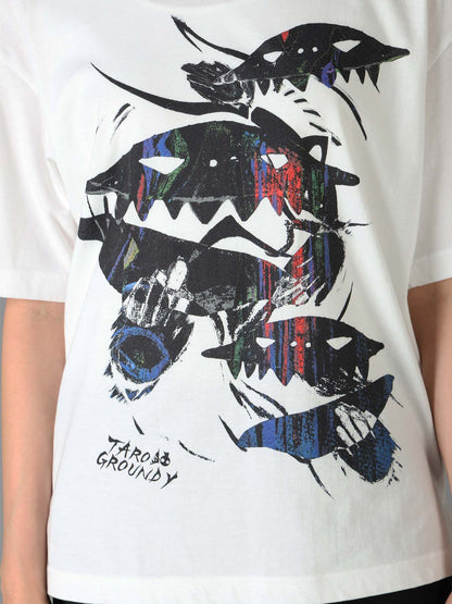 Ground Y×Taro Okamoto Graphic T-shirts "Non"
