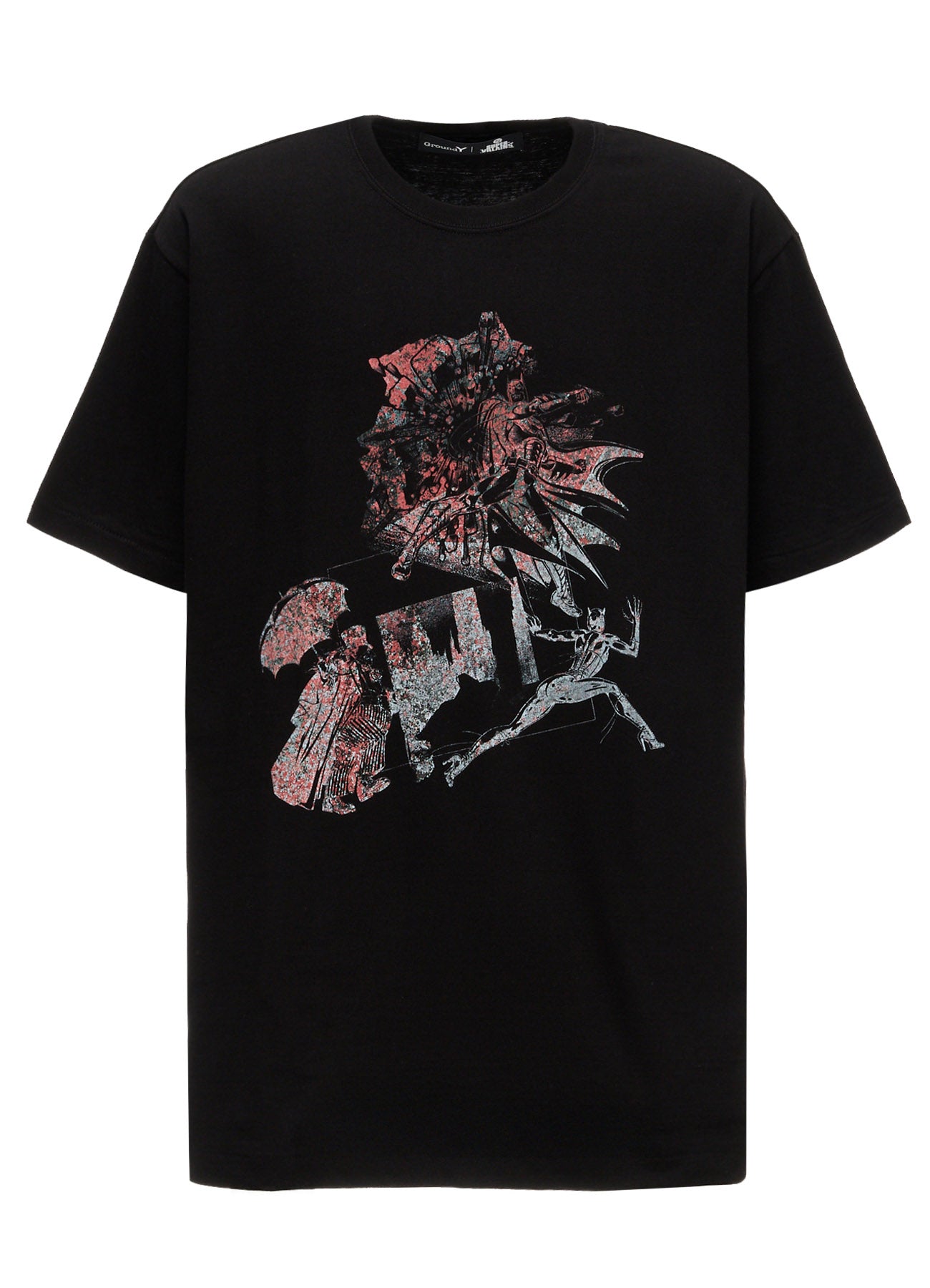 DC SUPER-VILLAINS GRAPHIC T-SHIRT RED – THE SHOP YOHJI YAMAMOTO