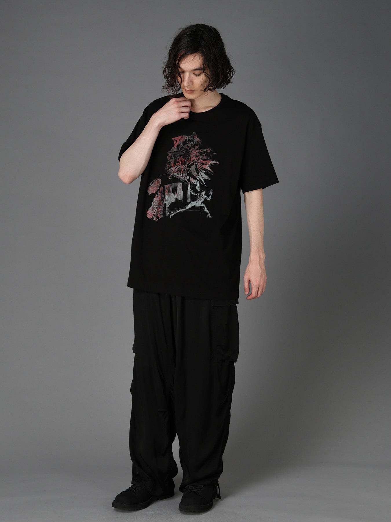 DC SUPER-VILLAINS GRAPHIC T-SHIRT RED – THE SHOP YOHJI YAMAMOTO