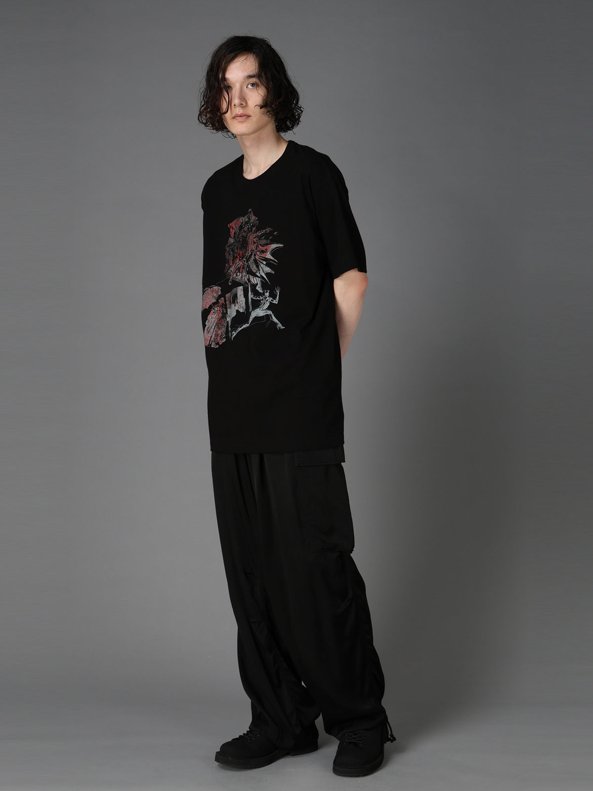 DC SUPER-VILLAINS GRAPHIC T-SHIRT RED