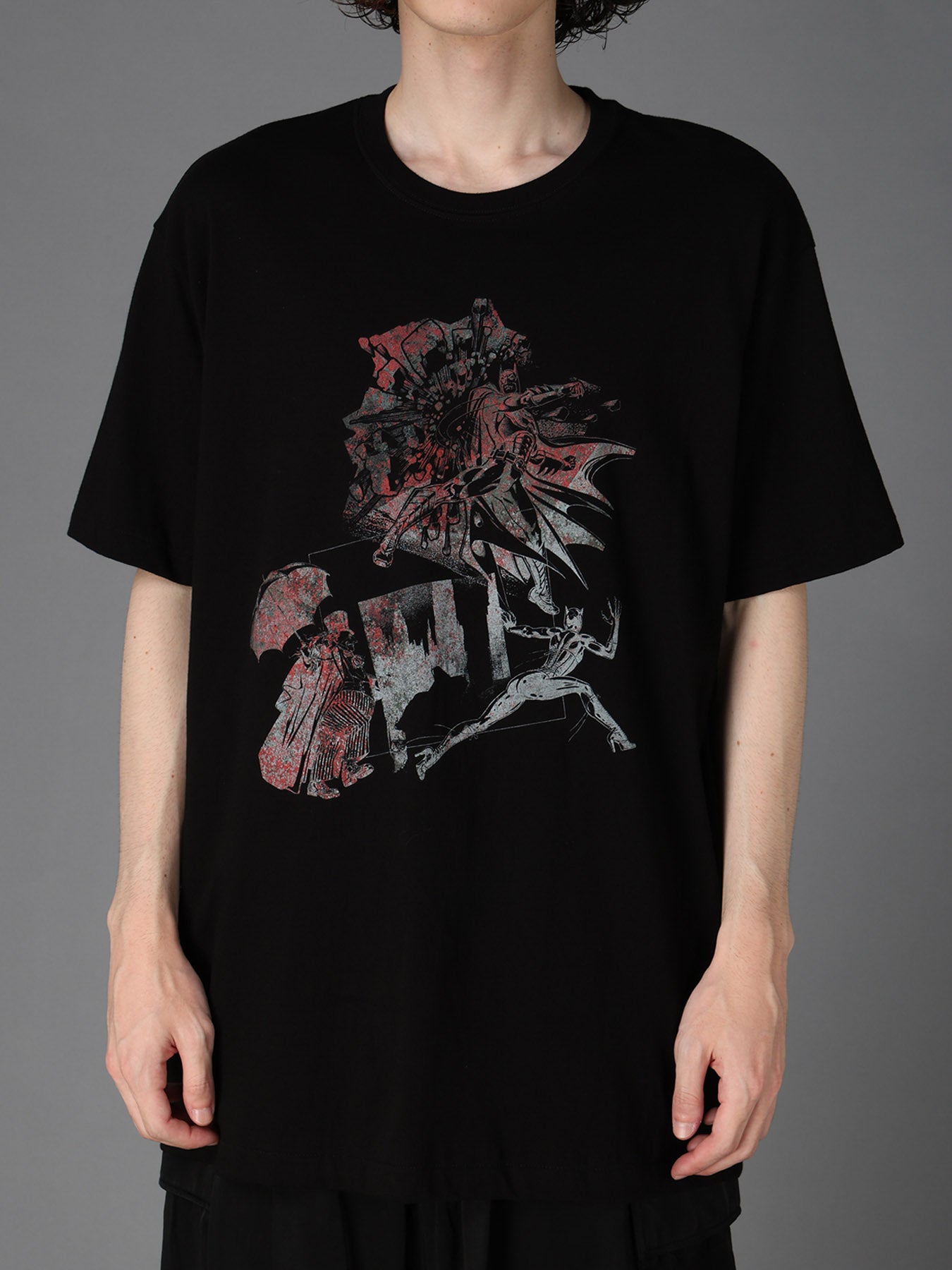 DC SUPER-VILLAINS GRAPHIC T-SHIRT RED – THE SHOP YOHJI YAMAMOTO