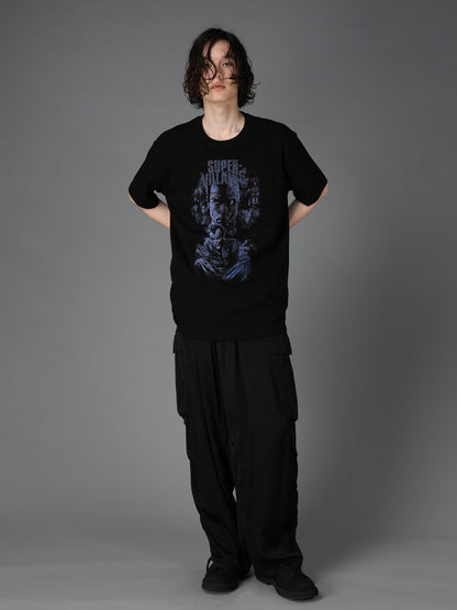 DC SUPER-VILLAINS GRAPHIC T-SHIRT BLUE