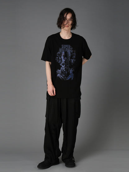 DC SUPER-VILLAINS GRAPHIC T-SHIRT BLUE