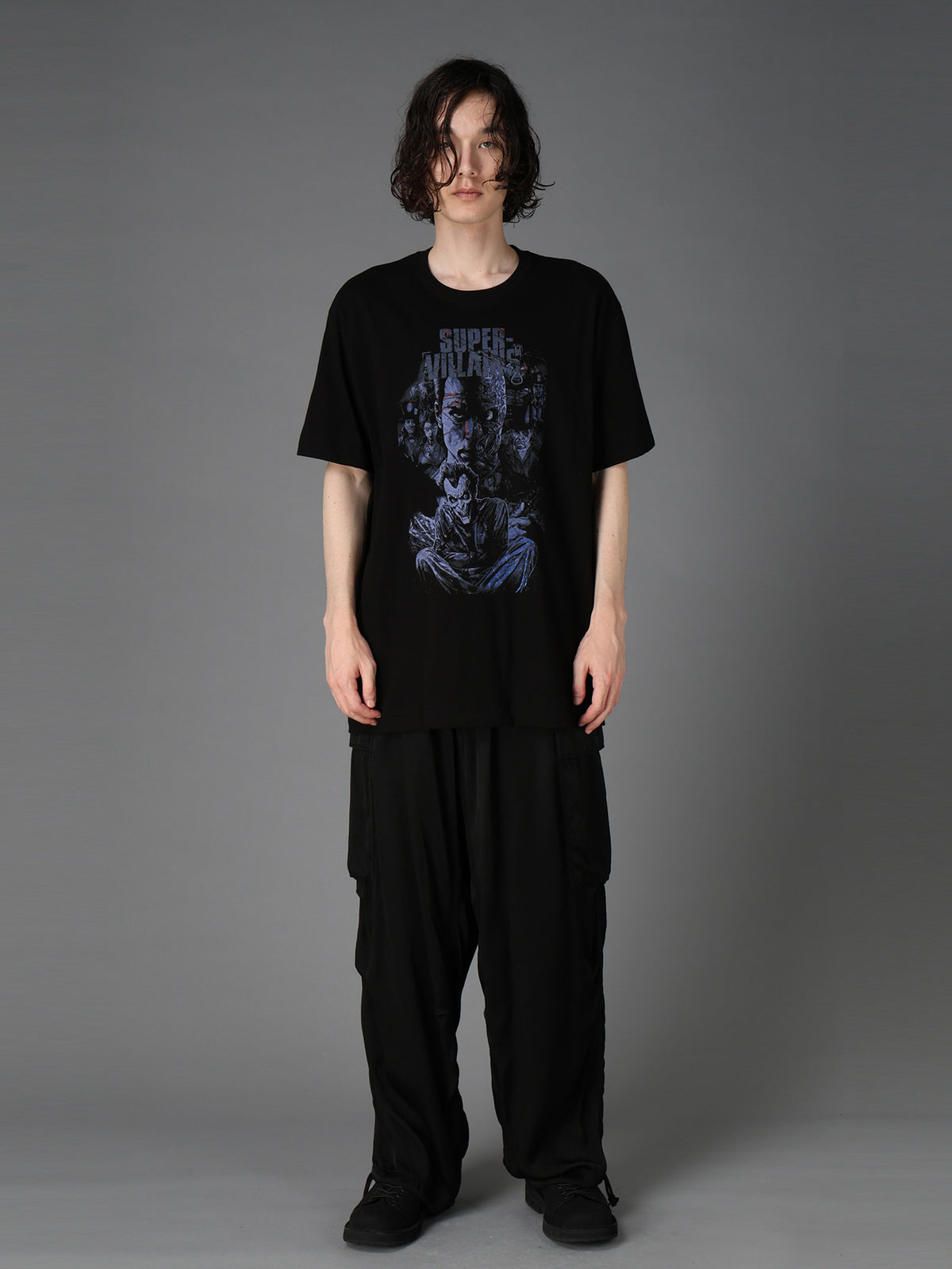 DC SUPER-VILLAINS GRAPHIC T-SHIRT BLUE