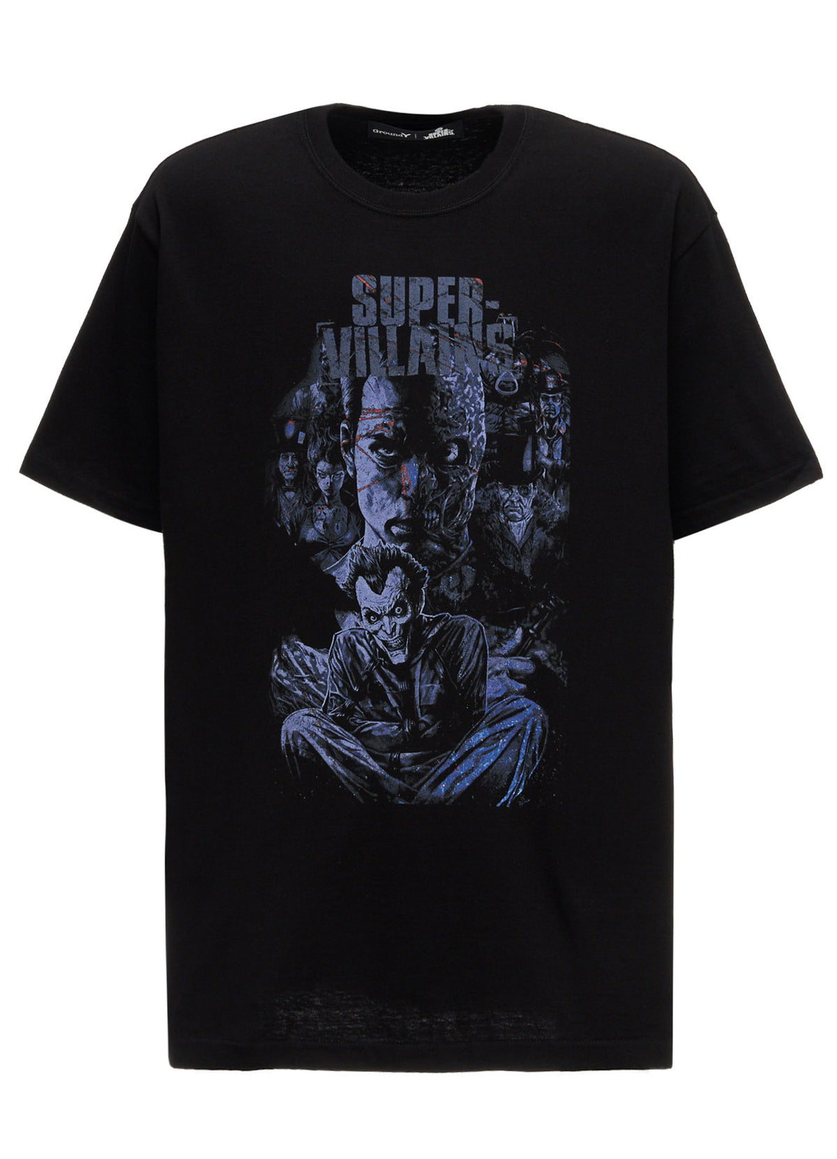 DC SUPER-VILLAINS GRAPHIC T-SHIRT BLUE