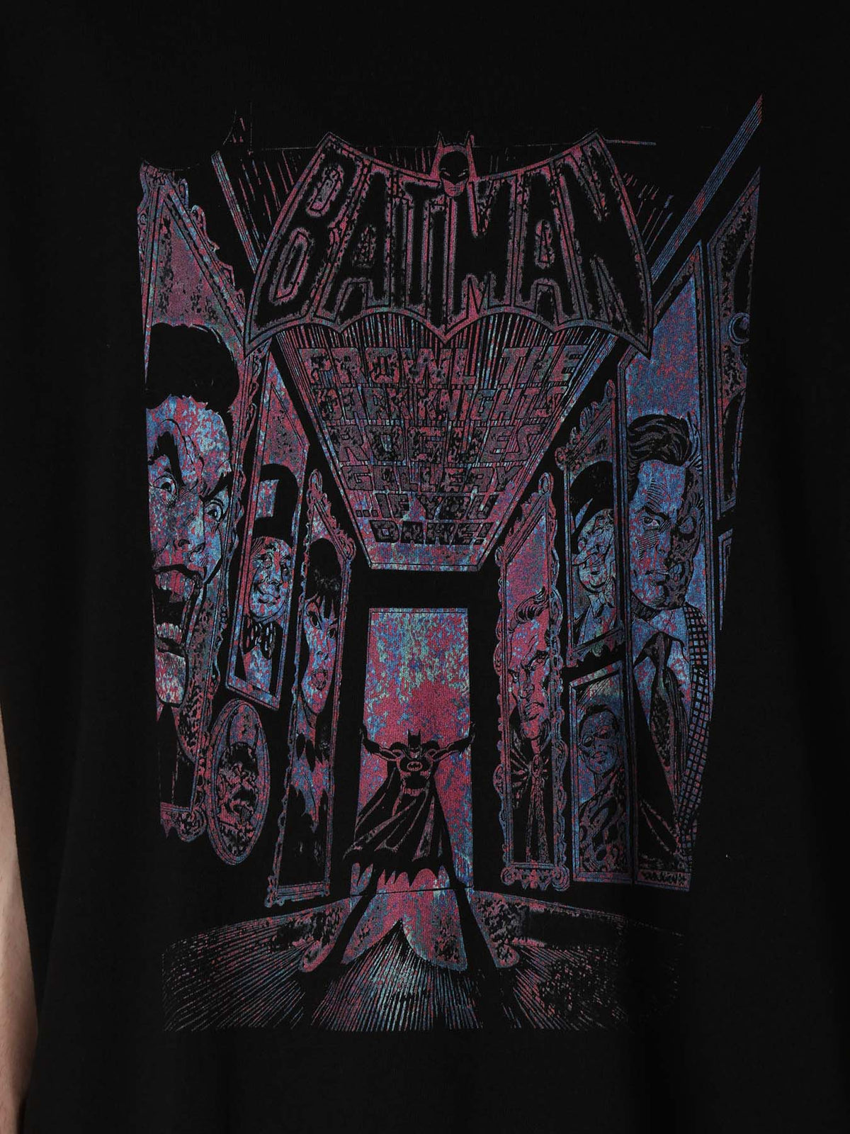 DC SUPER-VILLAINS GRAPHIC T-SHIRT PINK