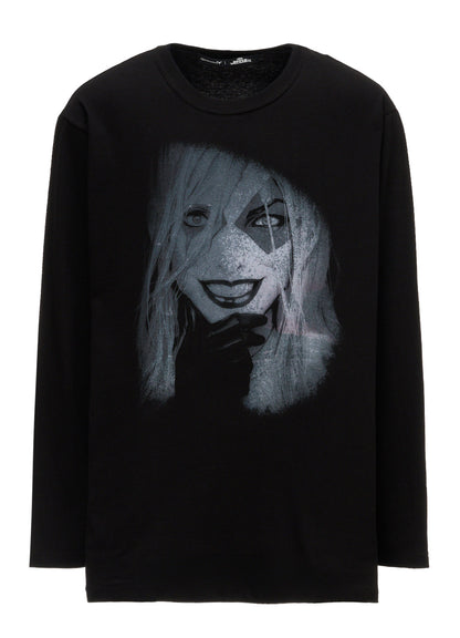 DC SUPER-VILLAINS "HARLEY QUINN" GRAPHIC LONG T-SHIRT