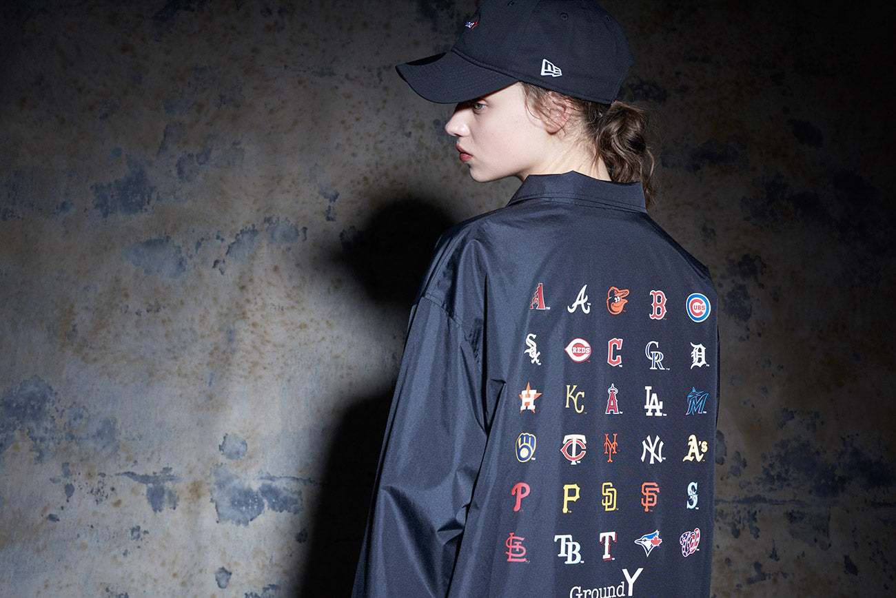 Ground Y×NEWERA×MLB COACH JACKET