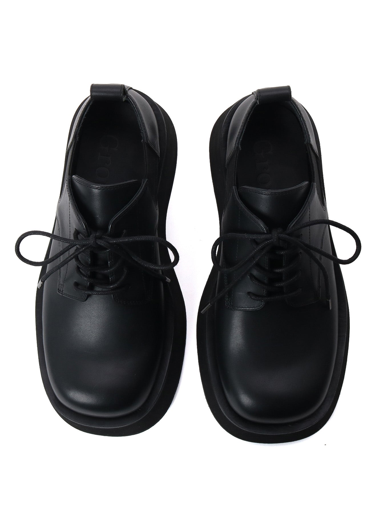 CHUNKY PLATFORM LACE-UP SHOES