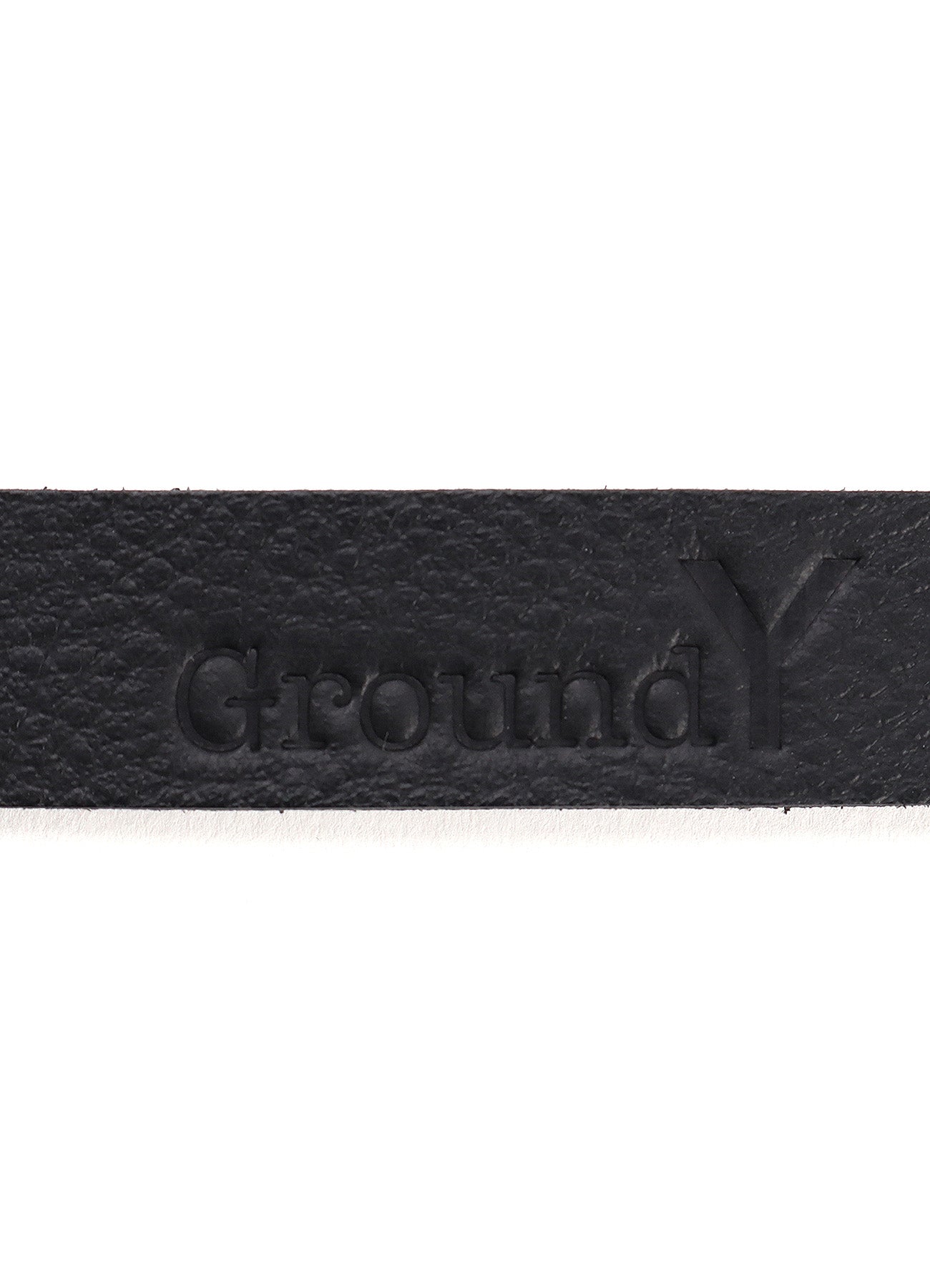 COW LEATHER ROLLER BUCKLE BELT – THE SHOP YOHJI YAMAMOTO
