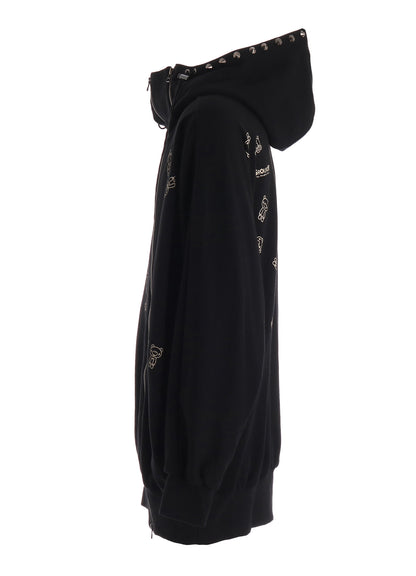 Ground Y × GLOOMY INVERTED V HOODIE