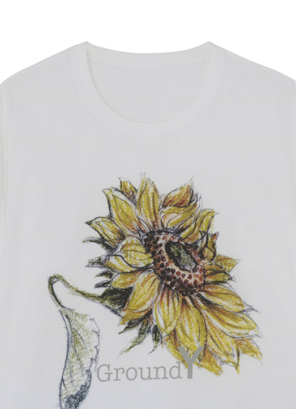 SUNFLOWER PRINT T-SHIRT