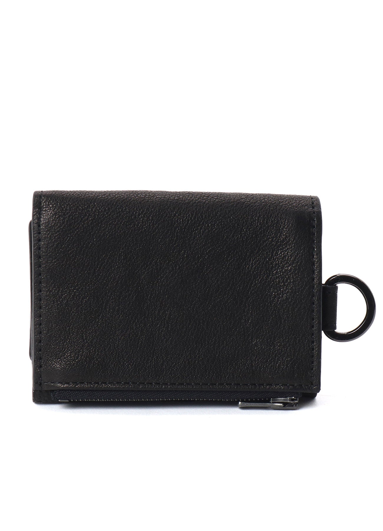 WASHED LEATHER MINI WALLET