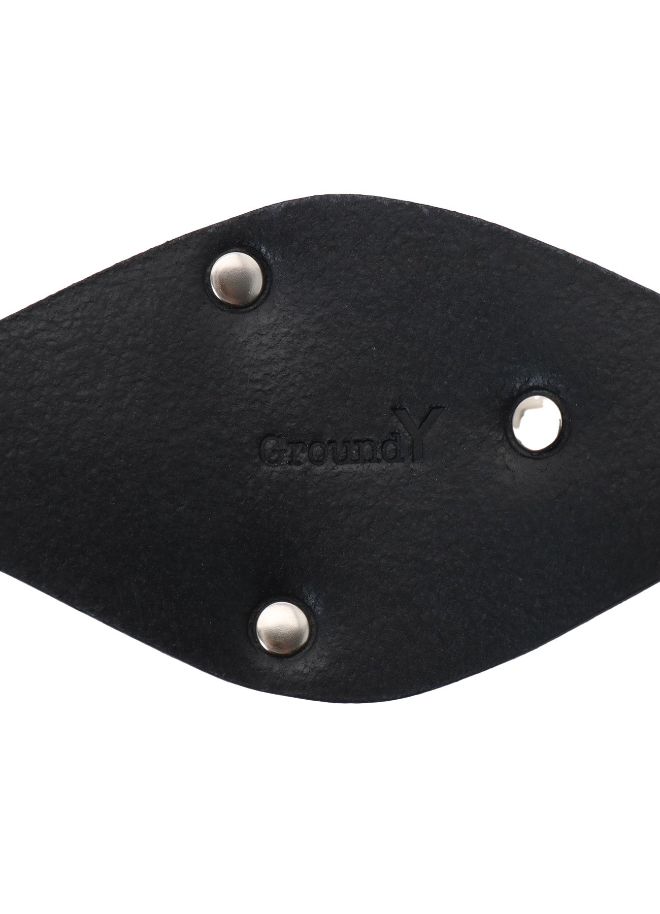 COW LEATHER CONCHO BANGLE