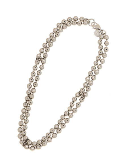 BRASS BALL CHAIN NECKLACE