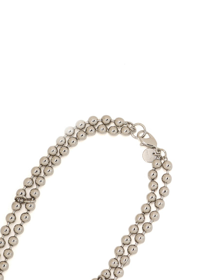 BRASS BALL CHAIN NECKLACE