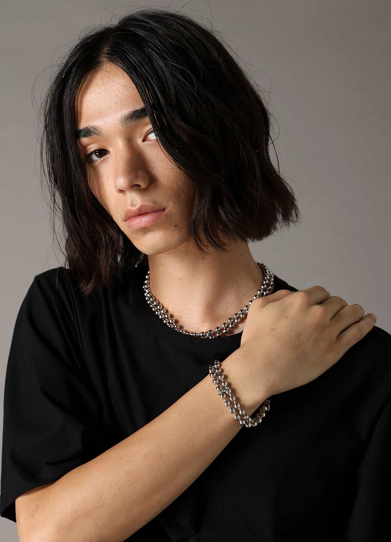 BRASS BALL CHAIN BRACELET – THE SHOP YOHJI YAMAMOTO
