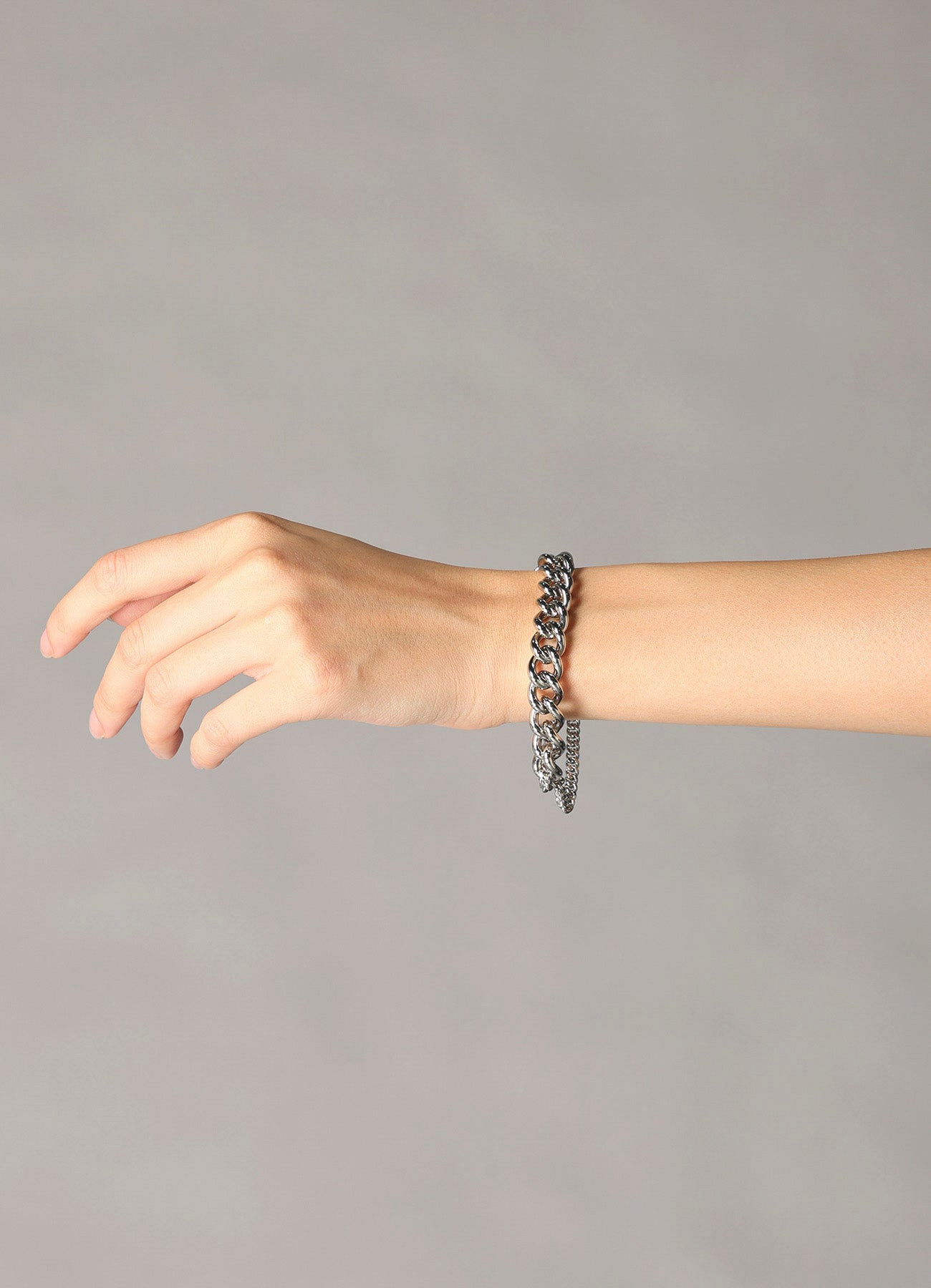 BRASS DOUBLE CHAIN BRACELET