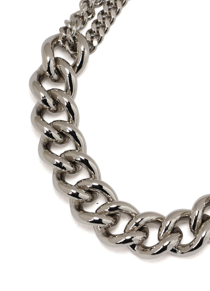 BRASS DOUBLE CHAIN BRACELET
