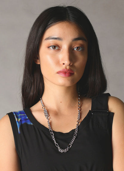 BRASS DOUBLE CHAIN NECKLACE