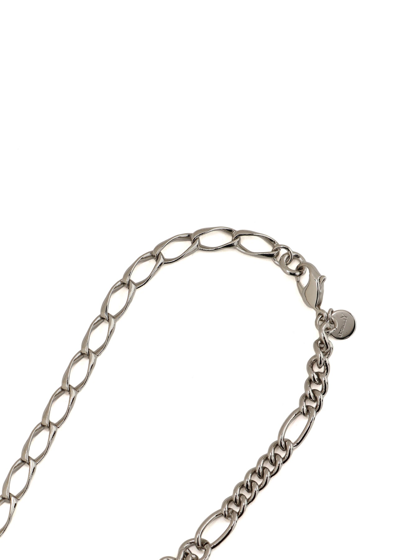 BRASS DOUBLE CHAIN NECKLACE