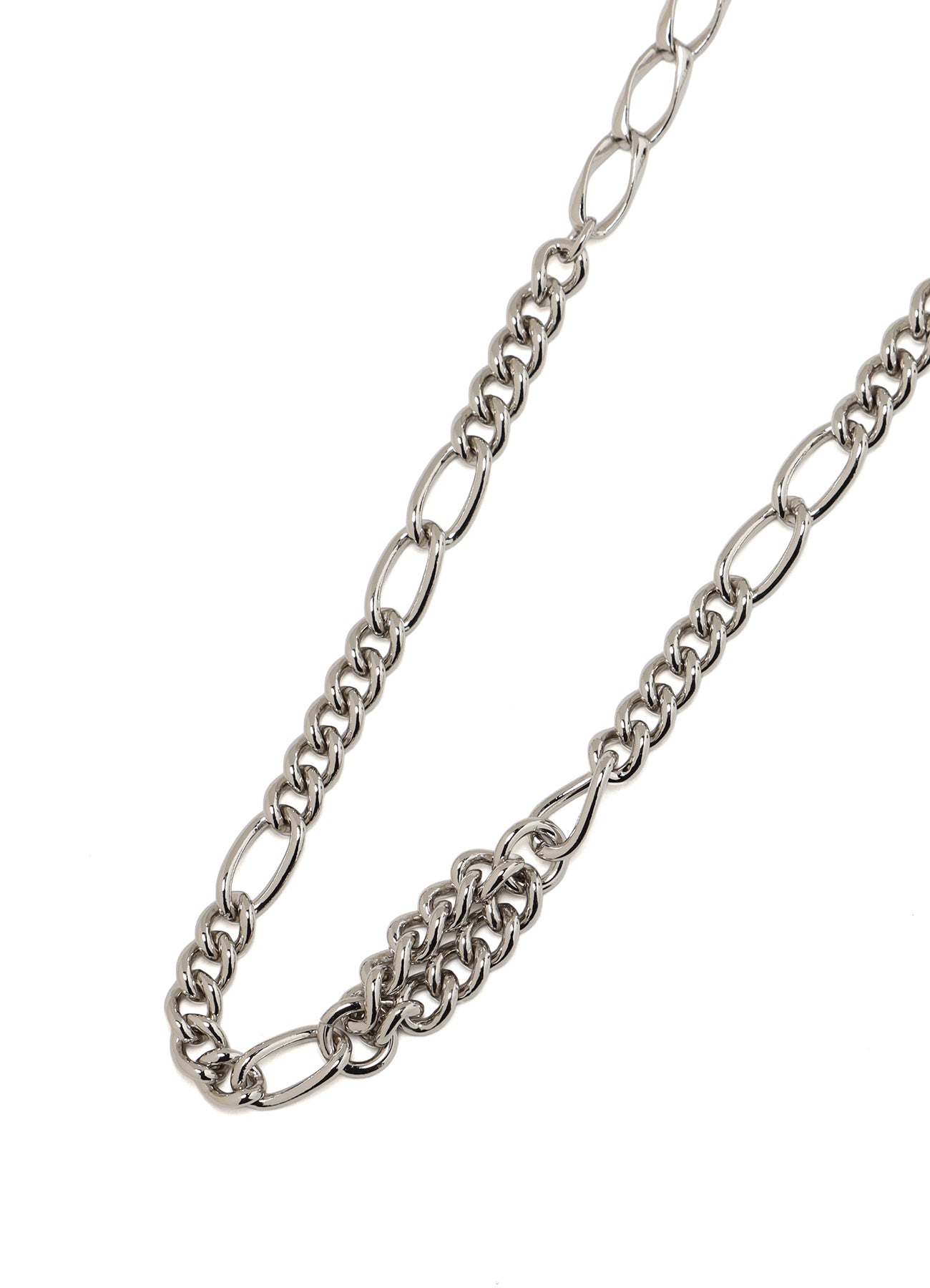 BRASS DOUBLE CHAIN NECKLACE