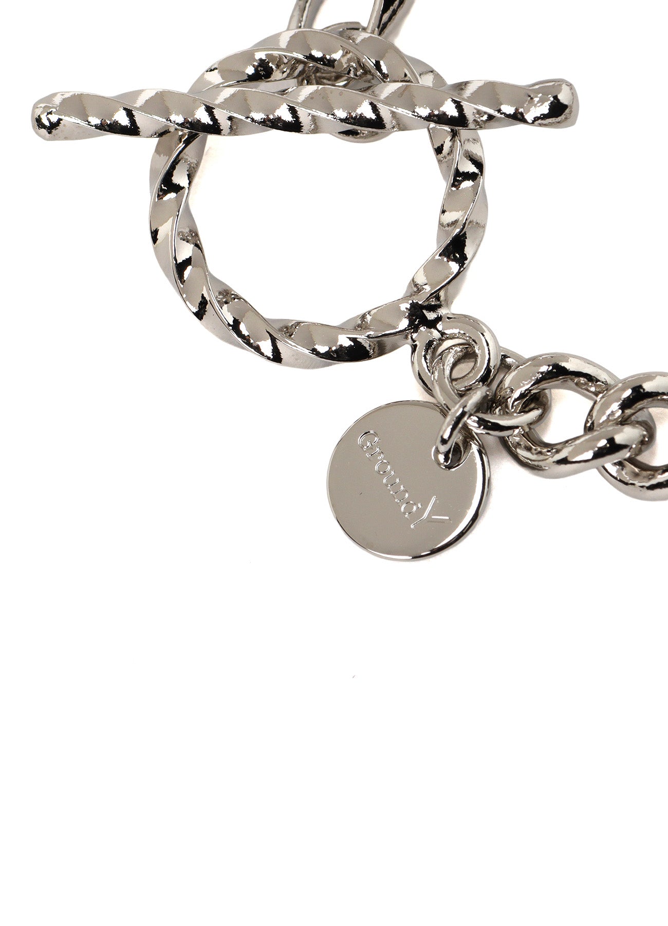 BRASS DOUBLE CHAIN BRACELET