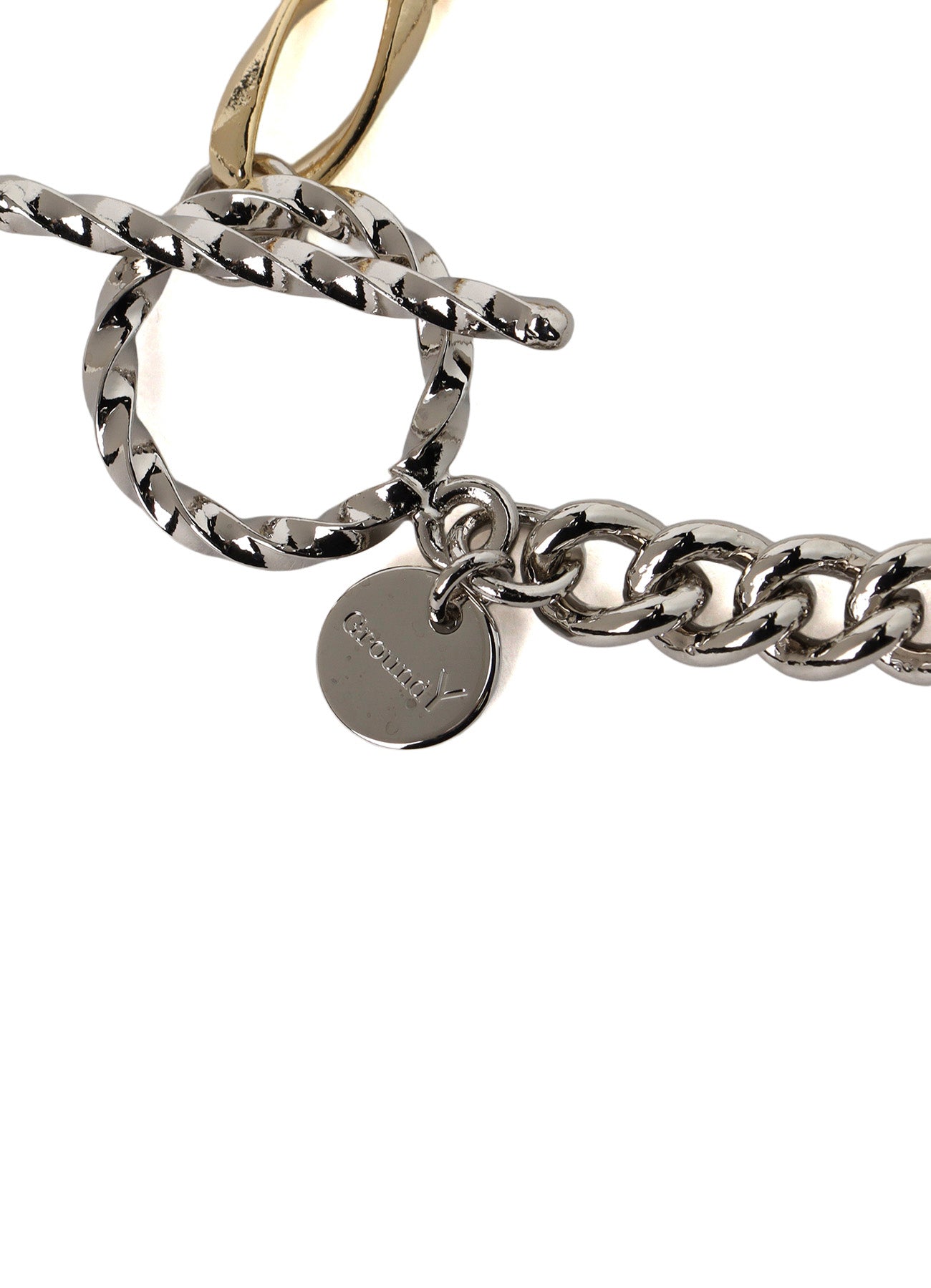 BRASS DOUBLE CHAIN BRACELET