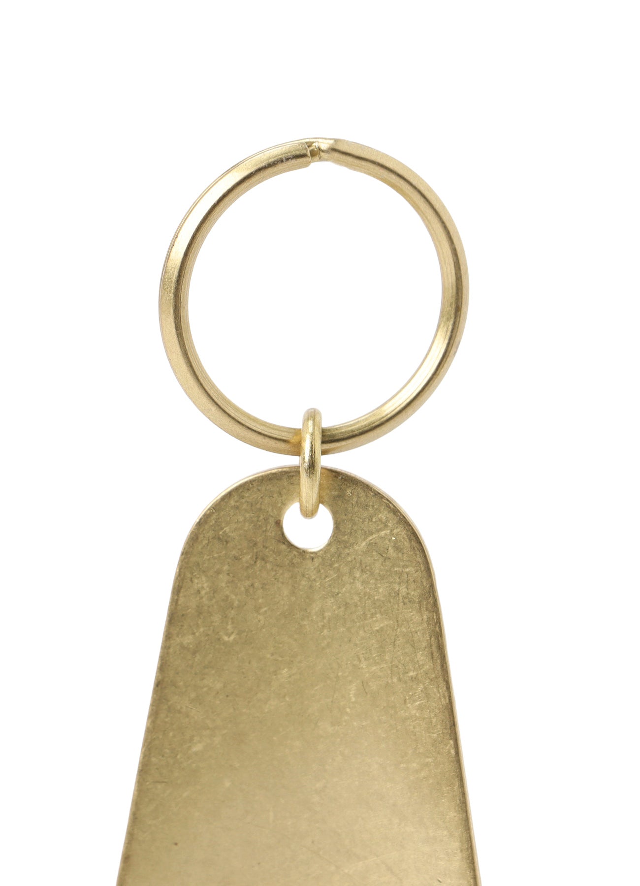 BRASS SHOEHORN KEY CHARM