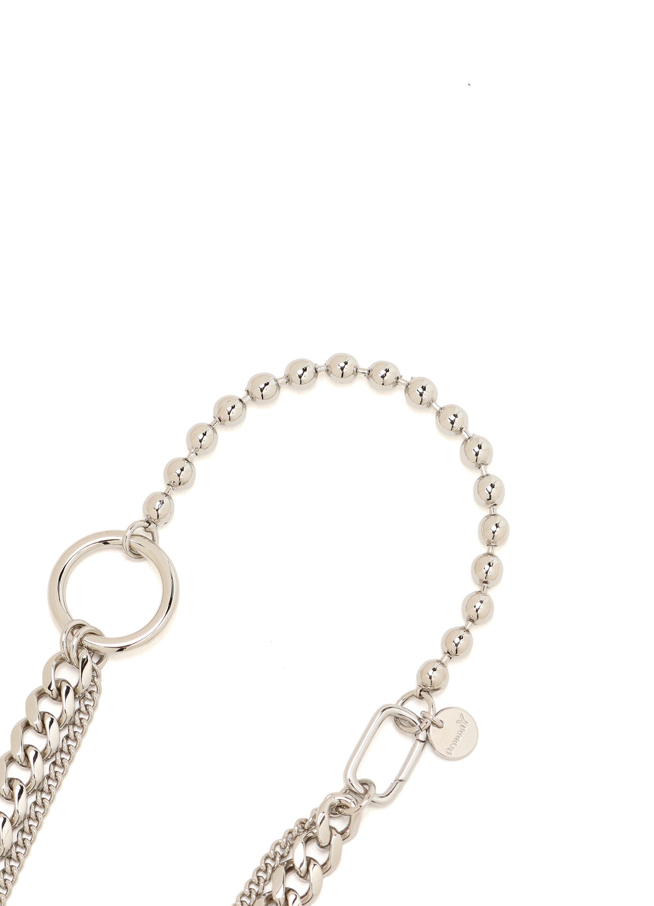 BRASS AND ALLOY NECKLACE