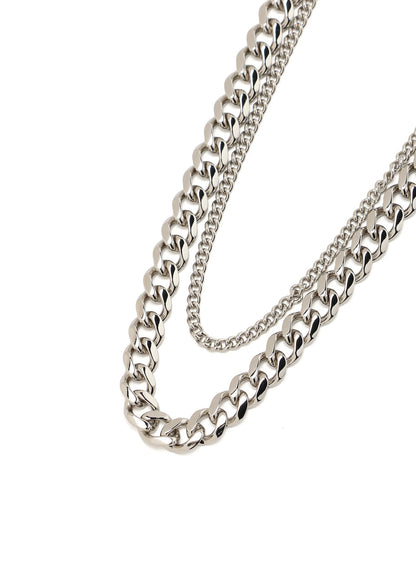 BRASS AND ALLOY NECKLACE