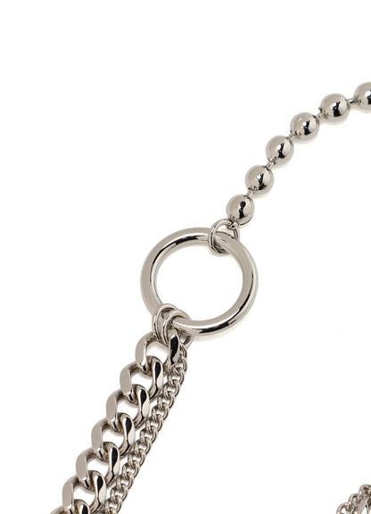 BRASS AND ALLOY NECKLACE