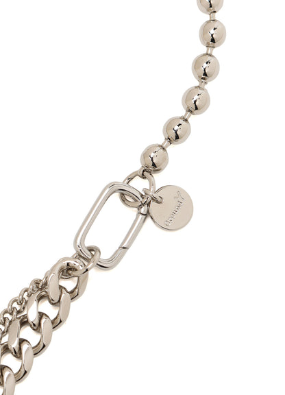 BRASS AND ALLOY NECKLACE