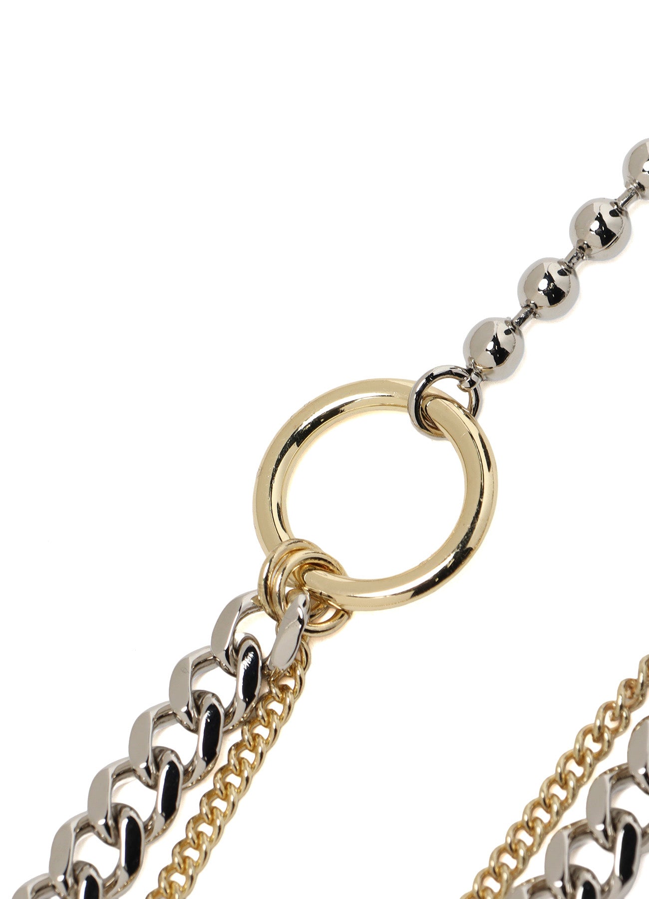 BRASS AND ALLOY NECKLACE