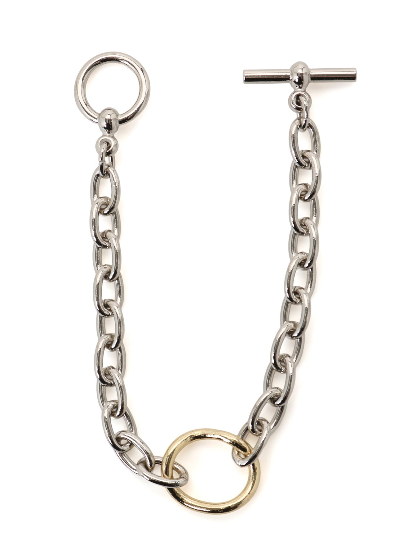 BRASS AND ALLOY BRACELET