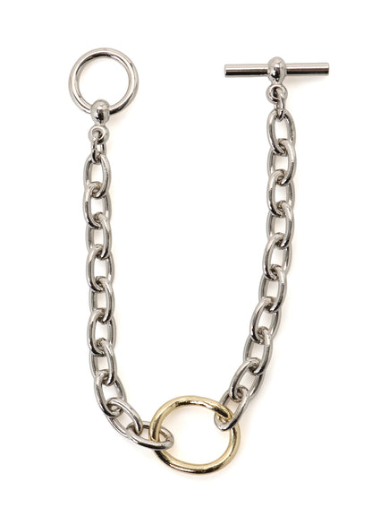 BRASS AND ALLOY BRACELET