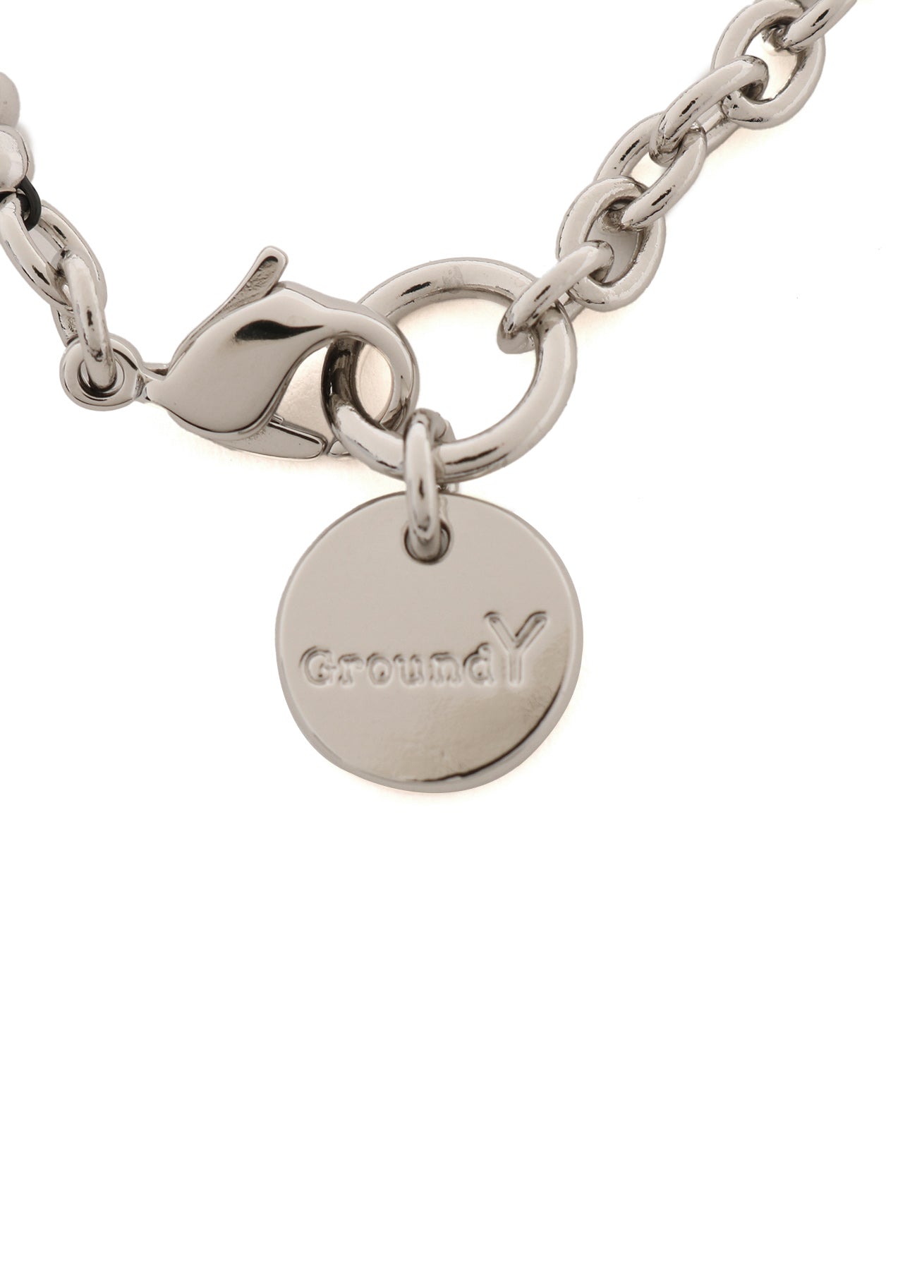 GLASS & BRASS BEAD BRACELET C