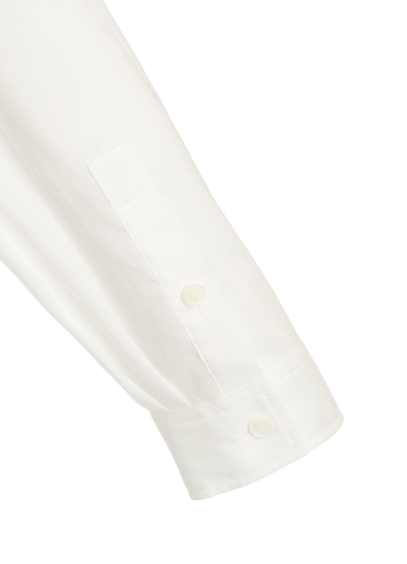 CELLULOSE LAWN LONG SHIRT WITH SLEEVE SLITS – THE SHOP YOHJI YAMAMOTO